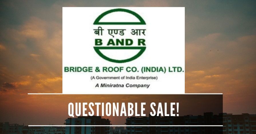 Is there a plot by vested interests to sell a profitable PSU firm Bridge & Roof when it can be listed on the Stock Exchange?