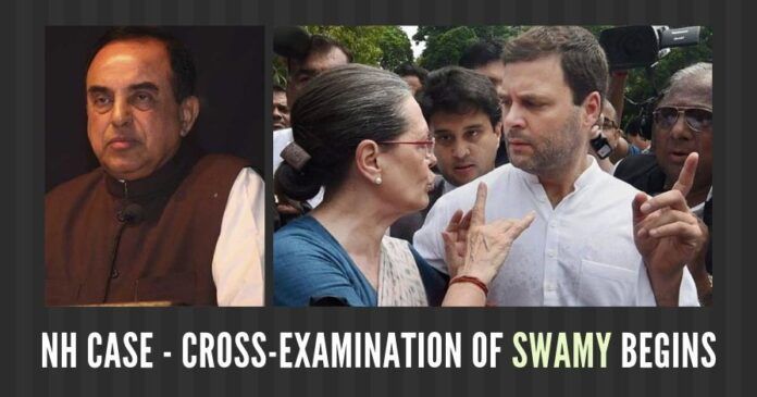 Cross-examination of Subramanian Swamy by lawyers begins in the National Herald case. WIll a day-to-day trial ensue?