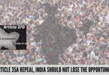 Article 35A repeal, India should not lose the opportunity