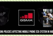 GSMA policies affecting mobile phone eco-system in India