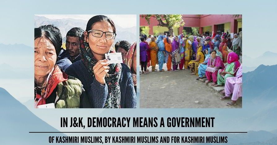 The only way out is the separation of Jammu and Ladakh from Kashmir and establishment of three assemblies, one each for Jammu, Kashmir, and Ladakh.