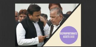Is SP pointing fingers at Congress for having one of its alleged functionaries raking up their Disproportionate Assets case?