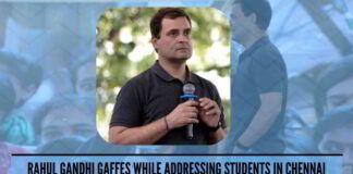 Rahul Gandhi gaffes while addressing students in Chennai