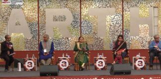 Panel Discussion on Media & Culture: The Connects and the Disconnects with Madhu Kishwar, Tarek Fatah, Shaina NC, Moderated by Kunal Majumder at Arth Cultural Fest, New Delhi