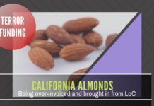 One of the reasons for stopping LoC trade - over-invoicing of California Almonds being brought into India