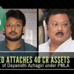 More trouble for DMK - now a member of the Alagiri branch of the DMK family has his properties attached by the ED