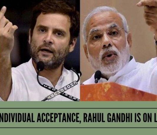 In battle of individual acceptance, Rahul Gandhi is on losing wicket