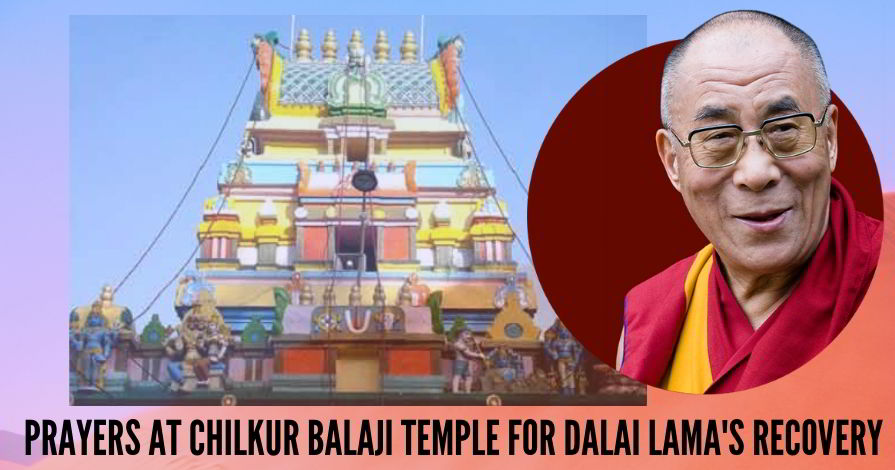 Prayers at Chilkur Balaji Temple for Dalai Lama's Recovery