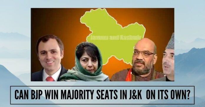 Can BJP win majority seats in J&K on its own?