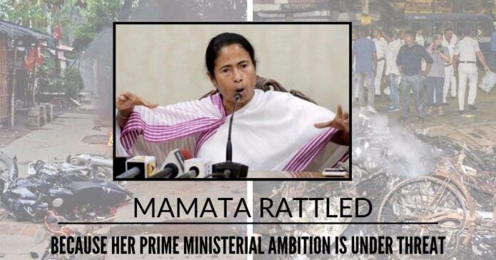 But why is Mamata Banerjee resorting to extreme steps — in her language — and her party workers rampaging across the state?