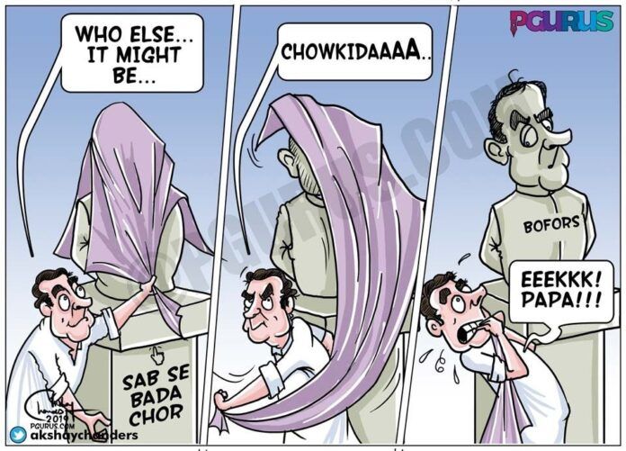 Rahul unveils statue, gets an unpleasant surprise!