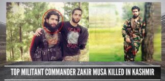 Top militant commander Zakir Musa killed in Kashmir
