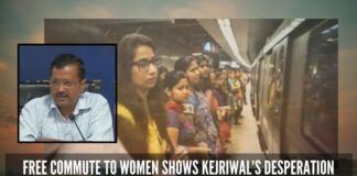 Free commute to women shows Kejriwal’s desperation