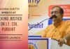 VHS General Secretary Jagdish Shetty speech at the Website launch on seeking justice for Lt. Col. Purohit www.justiceforltcolpurohit.org organized by VHS Maharashtra