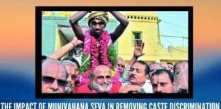 The impact of Munivahana Seva in removing caste discrimination an incident Near Nagarjuna Sagar