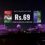 Sree Iyer on a special offer for the book NDTV Frauds
