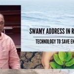 Swamy address in Rajya Sabha - Technology to save environment