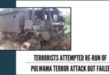 The modus operandi of the terrorists remained the same as they used IED mounted on a vehicle to target the army personnel.