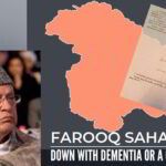 Farooq Sahab down with dementia or a congenital liar