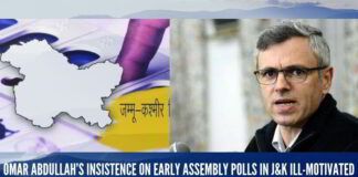 Omar Abdullah’s insistence on early assembly polls in J&K ill-motivated