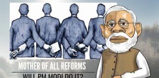 There’s one reform, which in my view could be the mother of all reforms