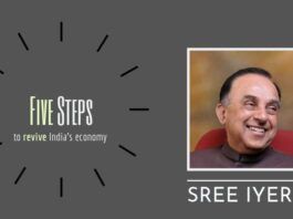 A simple sequence of five steps to put India's economy on a path of robust growth
