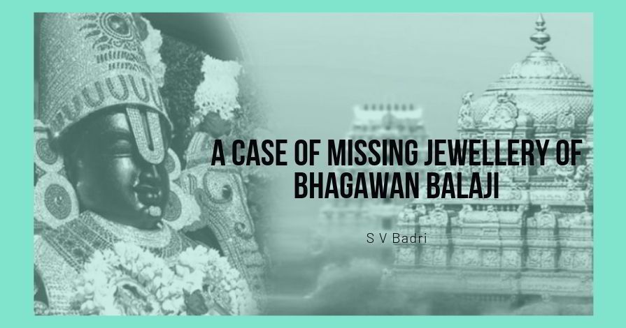 A TTD Template on How to rob Bhagawan Balaji