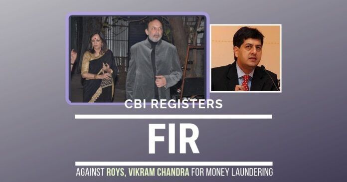 NDTV Promoters Prannoy Roy, Radhika Roy and CEO Vikram Chandra charged of Money Laundering the money of several UPA politicians