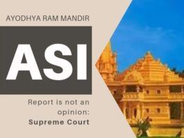 The Supreme Court bench came down heavily on the Muslim side for suggesting that the ASI report was merely an opinion