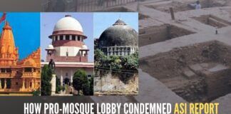 How pro-mosque lobby condemned the ASI report