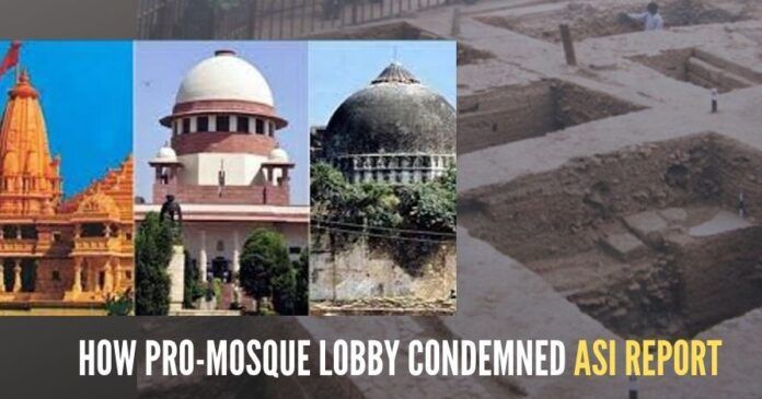 How pro-mosque lobby condemned the ASI report