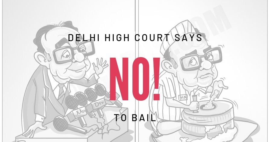 Chidambaram's application for bail denied by Delhi HC. CBI presents proof of witness tampering to the court in a sealed envelope.