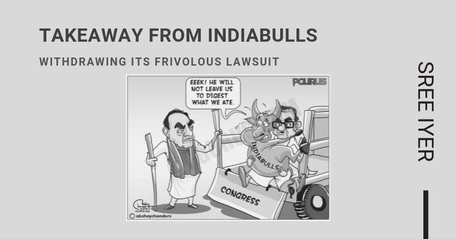 A brazen attempt by Indiabulls to restrain some from writing about them has imploded and shows the hubris of some who think they can get away with anything