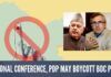 National Conference, PDP may boycott BDC polls