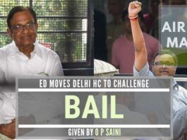 ED challenges Saini's grant of anticipatory bail to Chidambarams in the Aircel-Maxis scam