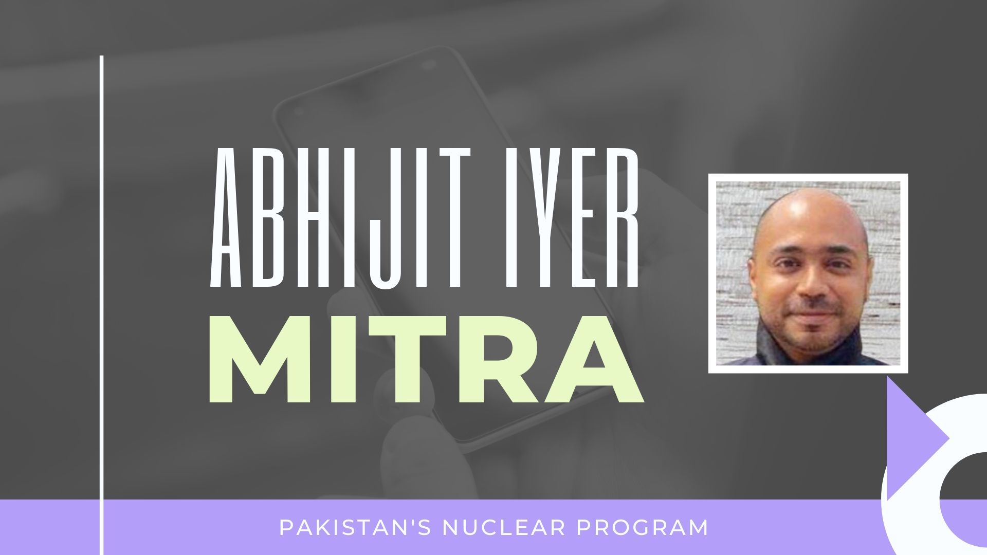 The tail pond on one of Pakistan's reactors has grown significantly recently and this means that they are making rapid strides in enriching Uranium and perhaps Plutonium. A nation in disarray but... A must watch!