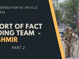 Here is a detailed report of fact-finding team on meetings with the Shia Community, Sikh Community, Kashmiri Hindus and Sarpanches from different villages.