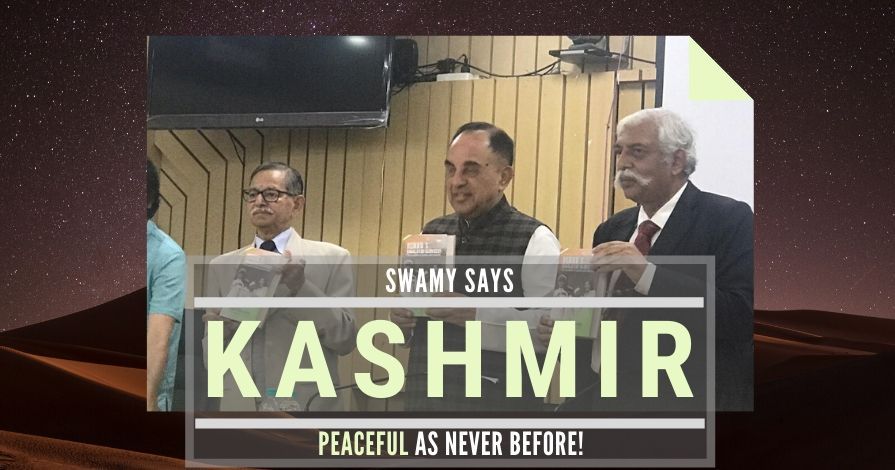 More and more people living in Jammu, Kashmir and Ladakh are now calling to say that it has been peaceful like never before