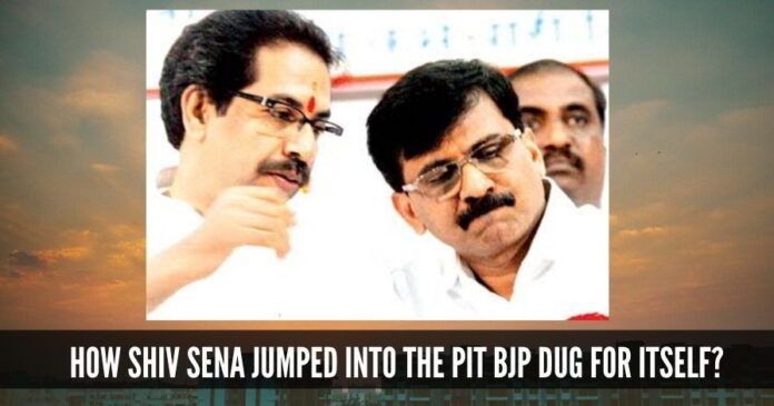 How Shiv Sena jumped into the pit BJP dug for itself?