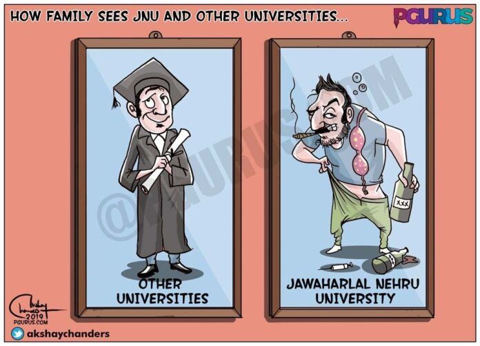 JNU Vs Other - How Family sees their child's future in Universities