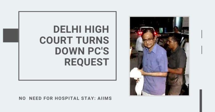 PC19b1 Will the puncturing of fake-illness attempt by Chidambaram result in a new era in Indian politics wherein politicians can no longer fall ill when in trouble?