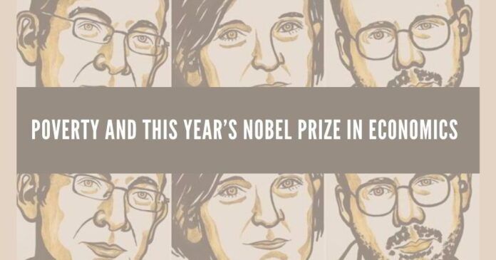 Poverty and this year’s Nobel prize in economics