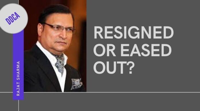 The resignation of Rajat Sharma is because he was about to be voted out, accuse the detractors