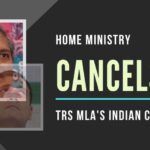 The action of the Home Ministry to cancel the Indian citizenship of a sitting MLA will send shivers down the spine of Rahul Gandhi