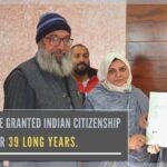 After a long wait of 39 years, a Pakistani national, living in Poonch, has been finally granted Indian citizenship.