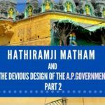 Hatheeramji Matham and the devious design of the A.P.Government (3)