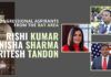 Rishi Kumar on Democratic ticket and Nisha Sharma, and Ritesh Tandon on a Republican ticket are running for the US Congress in the 2020 elections. Ritesh is going up against Ro Khanna. Watch to know why they are running...