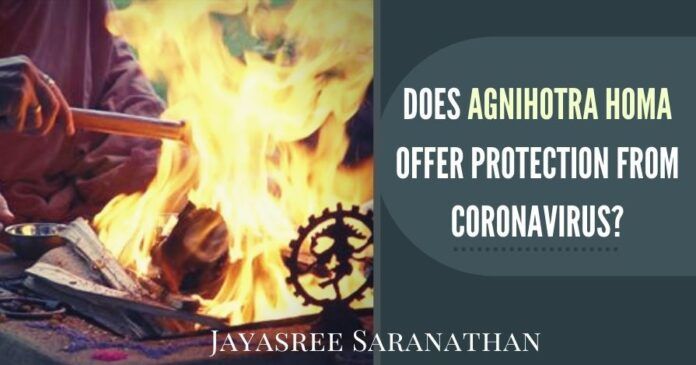 The researches that continue to happen have revealed that Agnihotra fire and smoke remove biological, chemical and physical pollutants in the air.