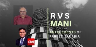 Fareed Zakaria was accused of plagiarism and miraculously escaped being fired from CNN. RVS Mani traces his antecedents and his anti-Hindu bias and why