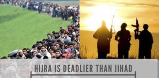 Hijra the migration policy of Islam is known to be more deadliest than jihad as they migrate and then expand.